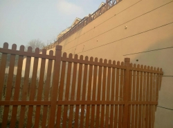 朝阳防腐木护栏